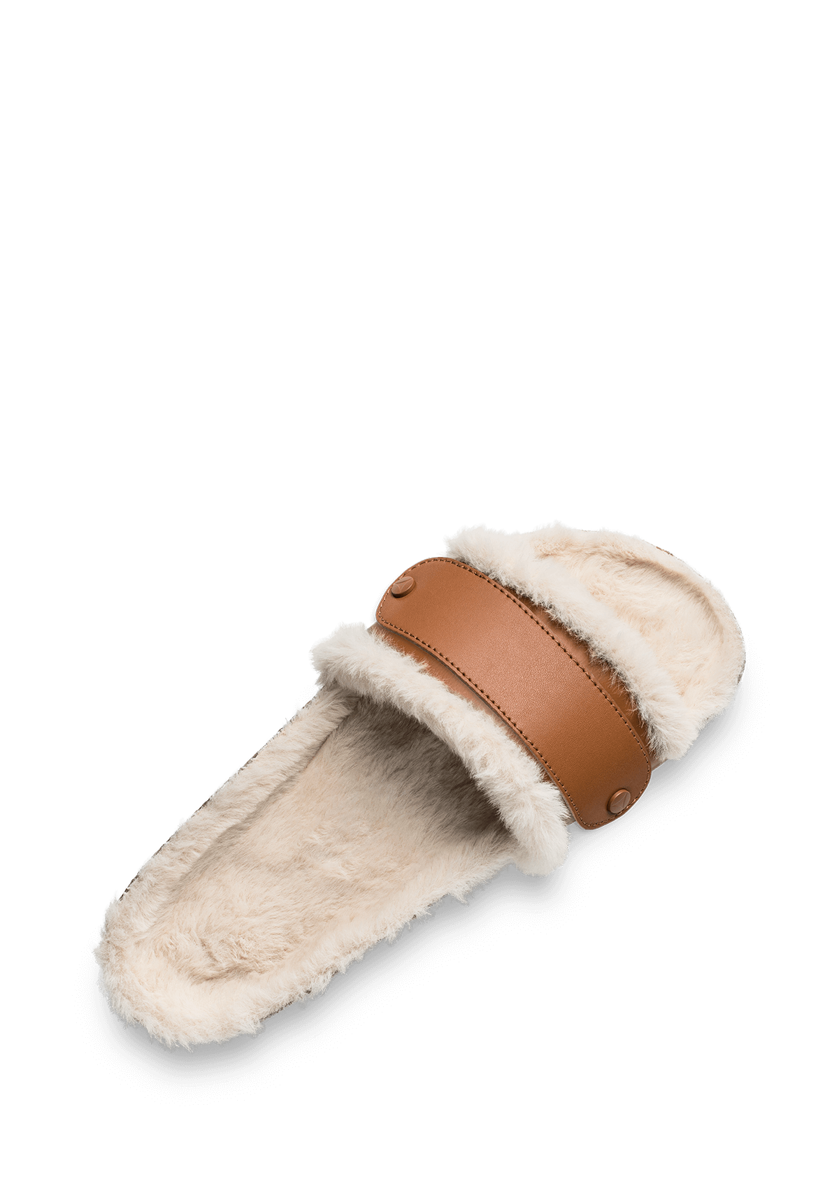 All Plain - Casual Cork Fur Cognac