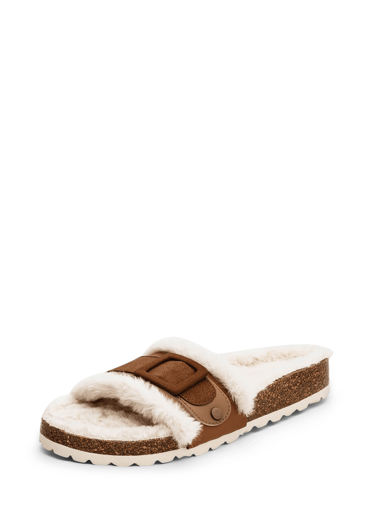 Comfy Classic - Casual Cork Fur Cognac