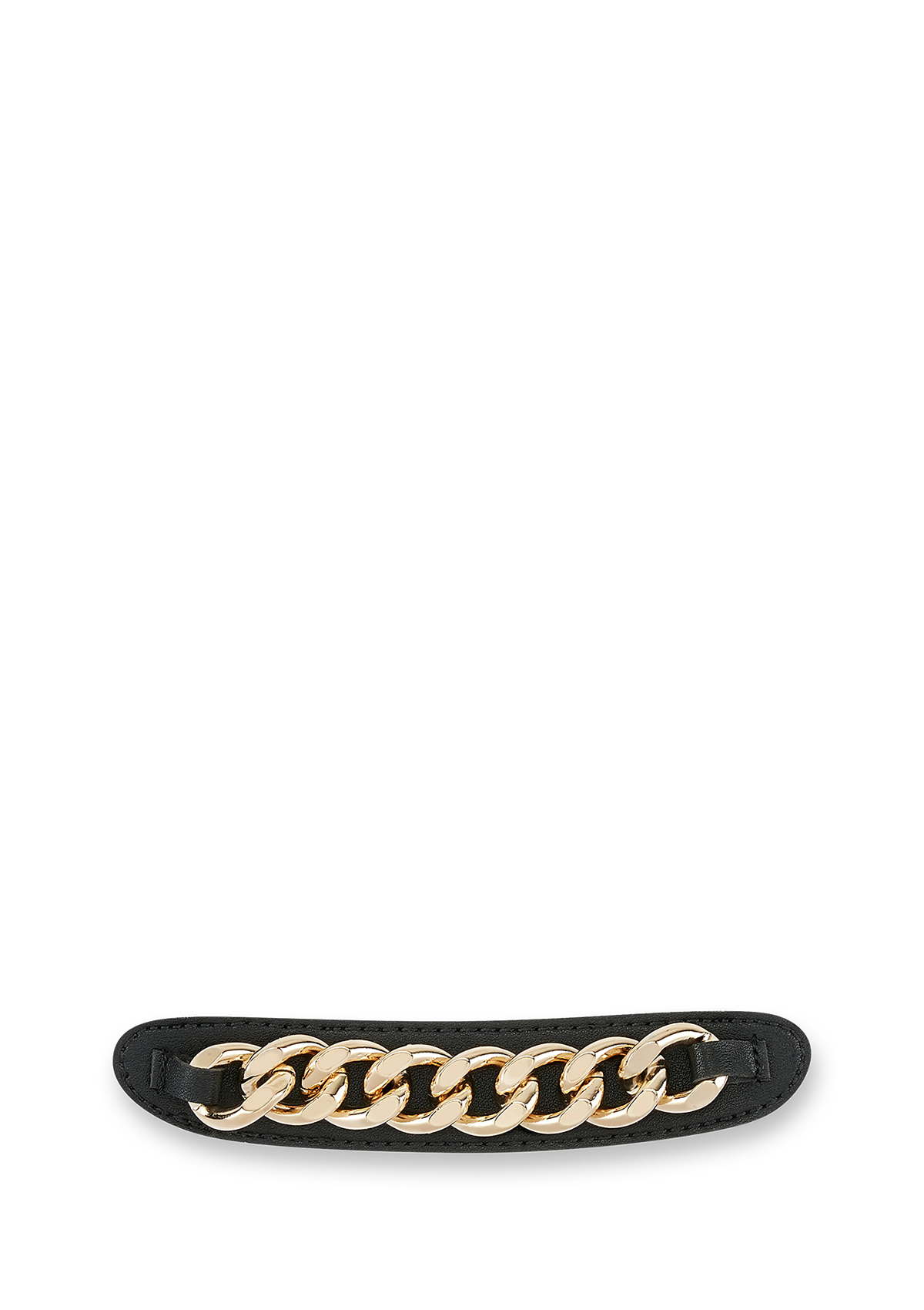 Gold Chain Loop - Black