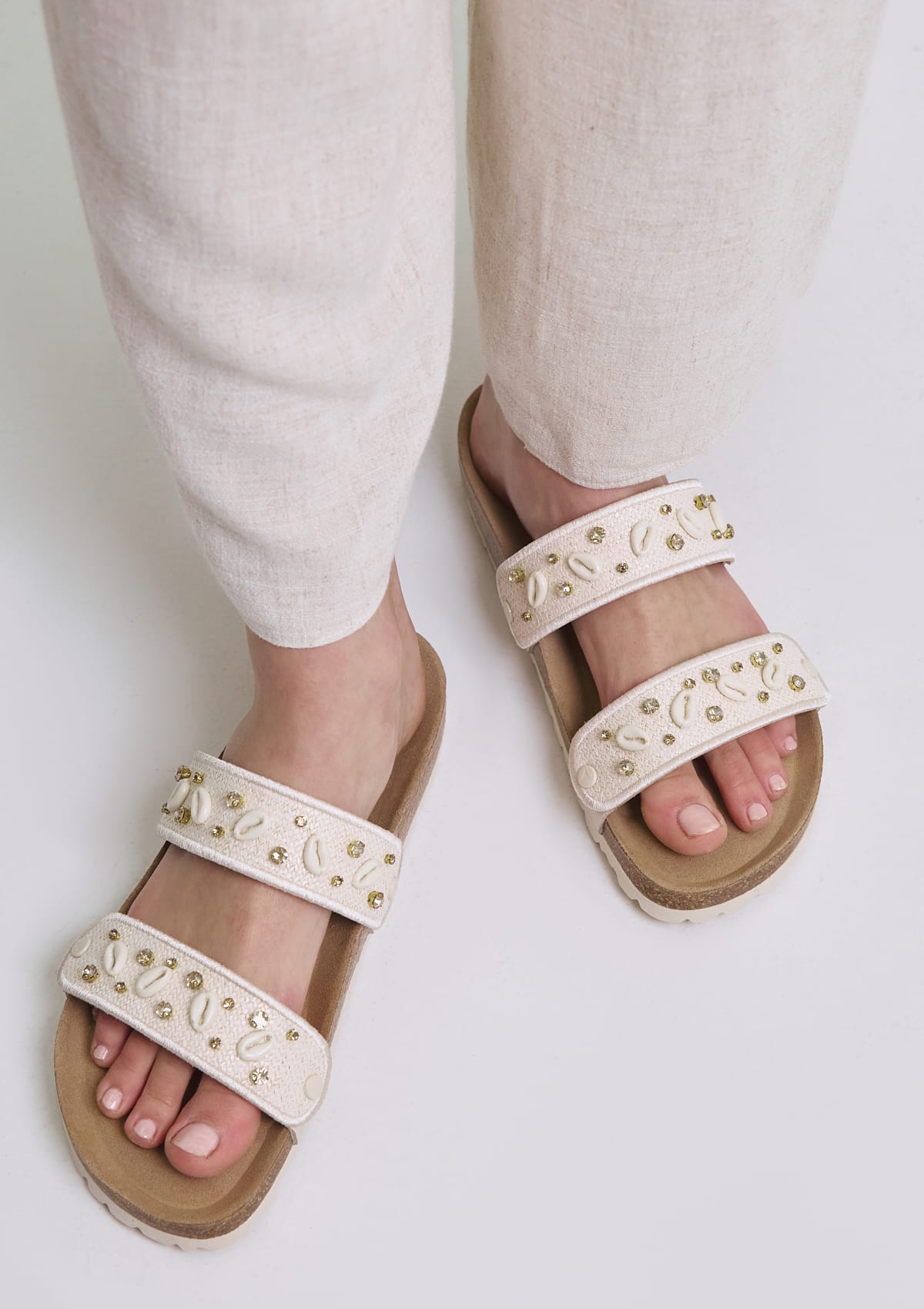 Produktabbildung auf neutralem Hintergrund des Produktes Boho Beach in der Farbe Crema
