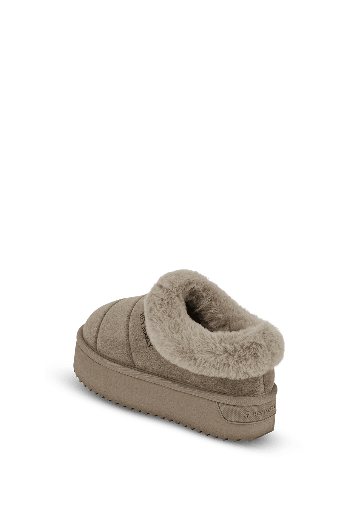 Produktabbildung auf neutralem Hintergrund des Produktes Cozy Fur in der Farbe Mocha
