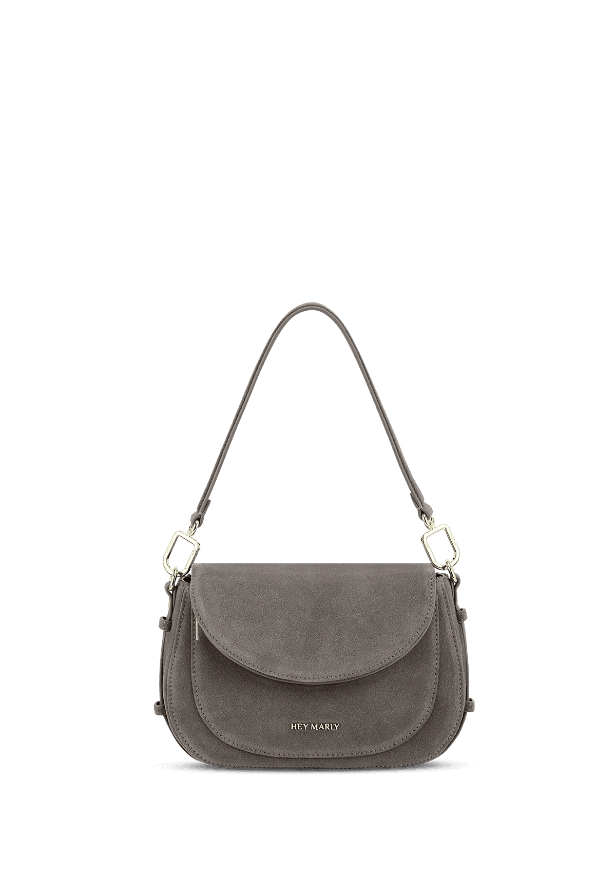 Produktabbildung auf neutralem Hintergrund des Produktes Big Sister Suede in der Farbe Grey