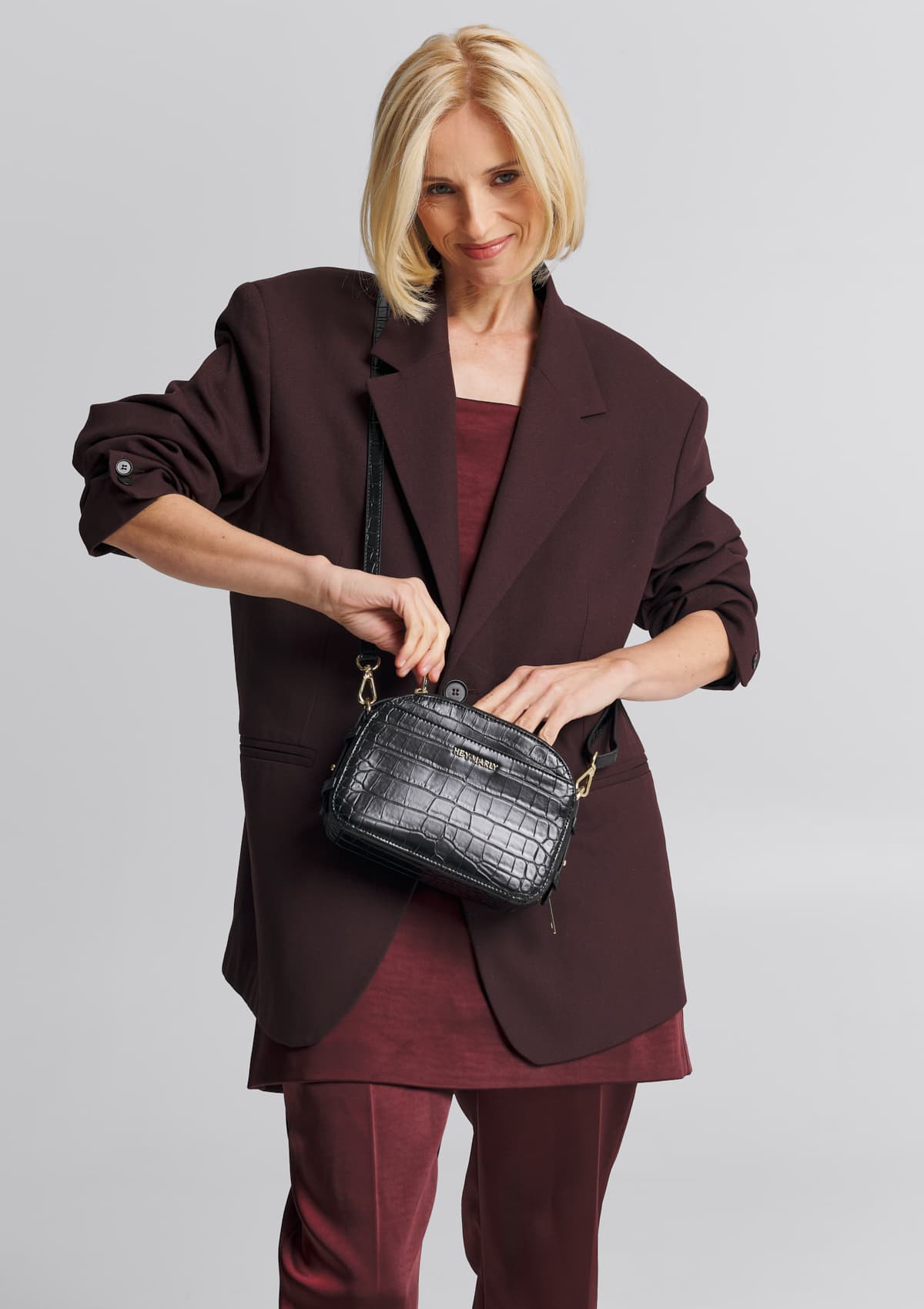 Produktabbildung auf neutralem Hintergrund des Produktes Style Mate Croco in der Farbe Black
