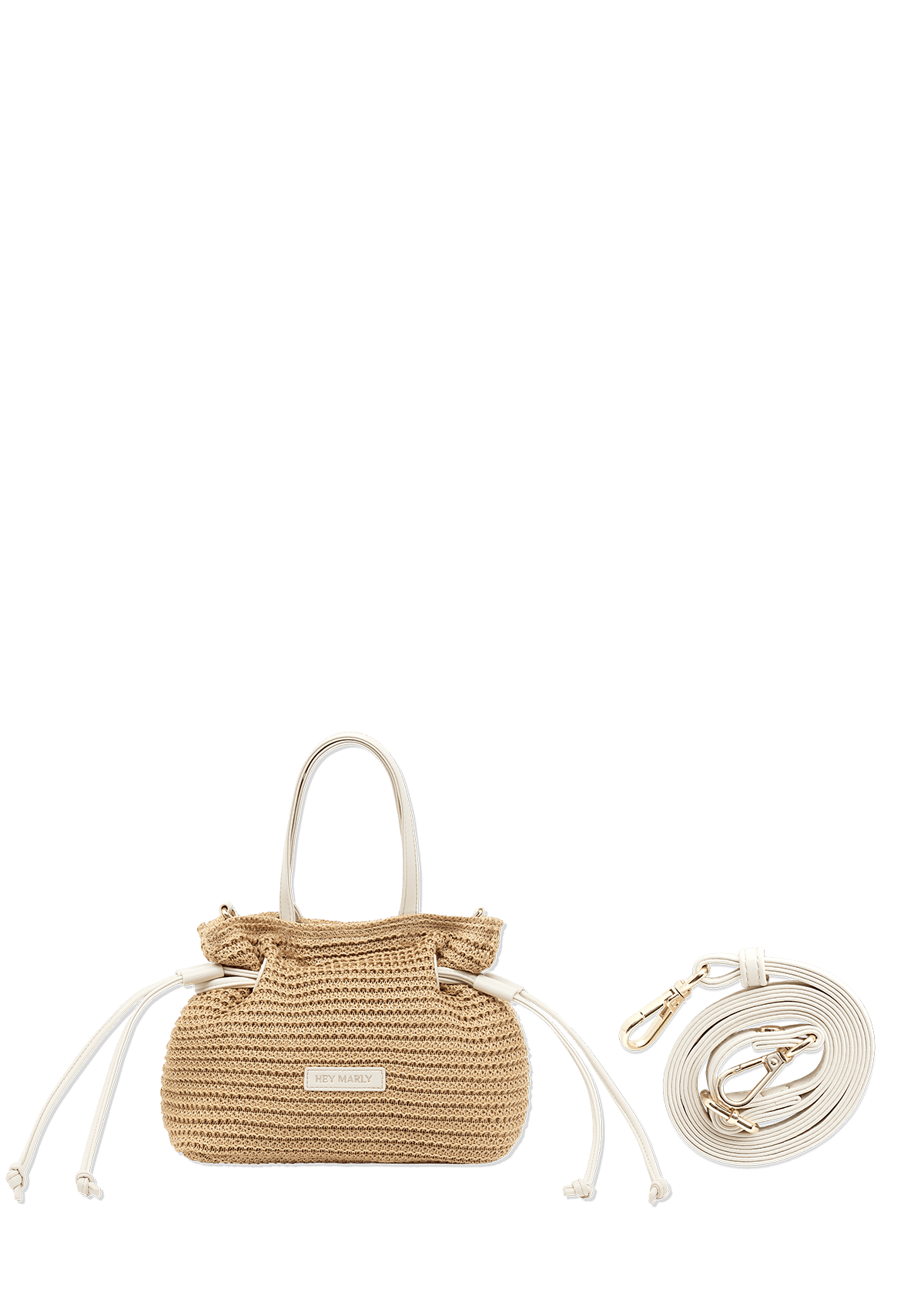 Produktabbildung auf neutralem Hintergrund des Produktes Cool Companion Straw S in der Farbe Sand-Crema in der Größe S