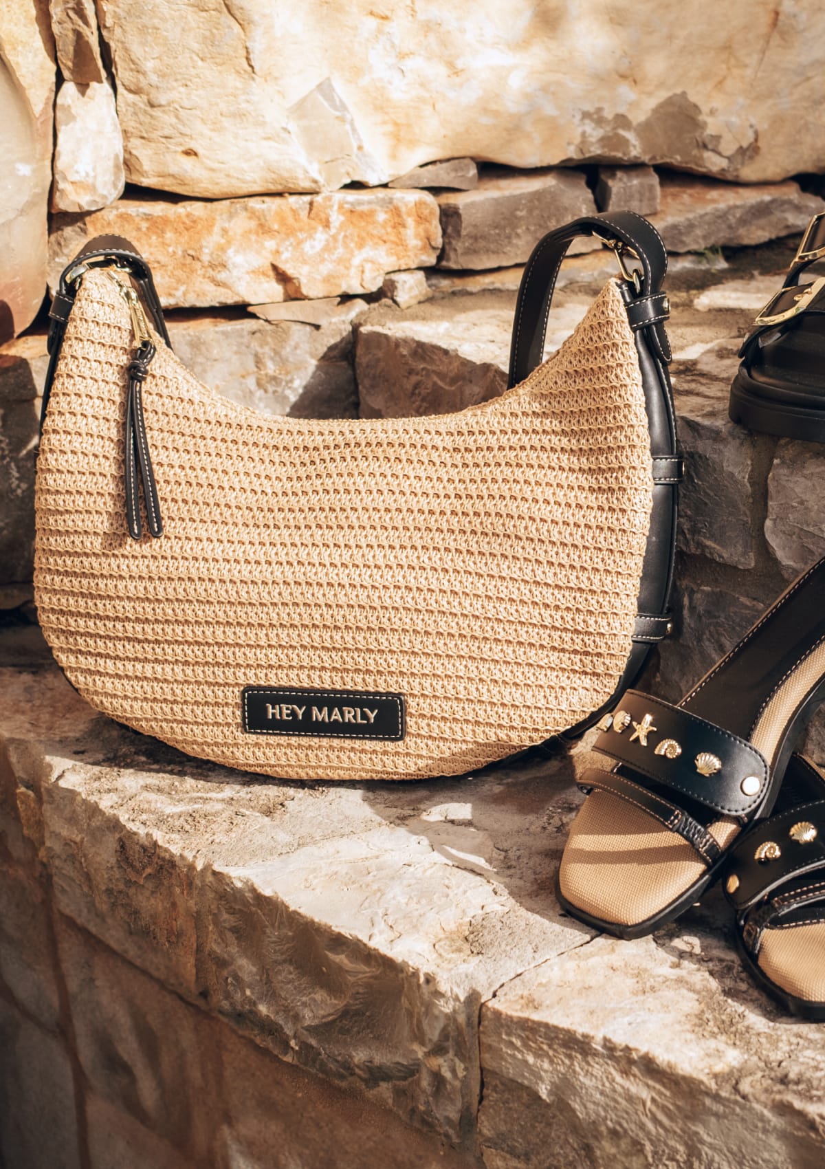 Lifetime Sister Straw M - Sand-Black