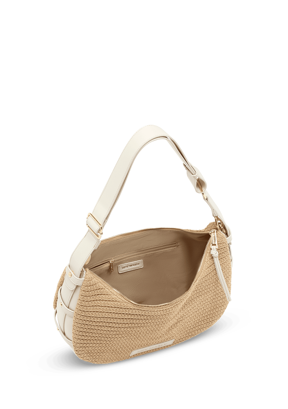 Produktabbildung auf neutralem Hintergrund des Produktes Lifetime Sister Straw M in der Farbe Sand-Crema in der Größe M