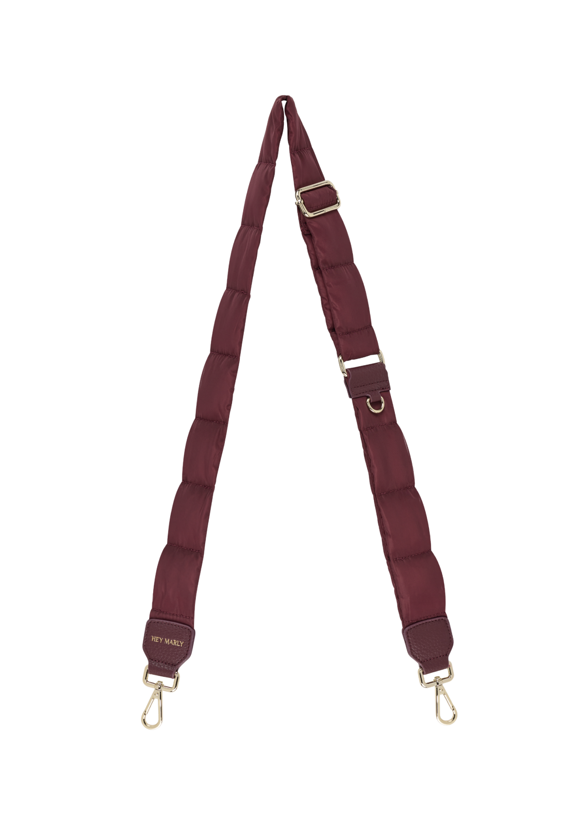 Puffy Nylon Strap - Berry