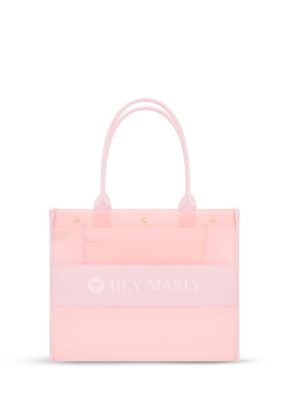 Transparent Signature Bag - Rose Light