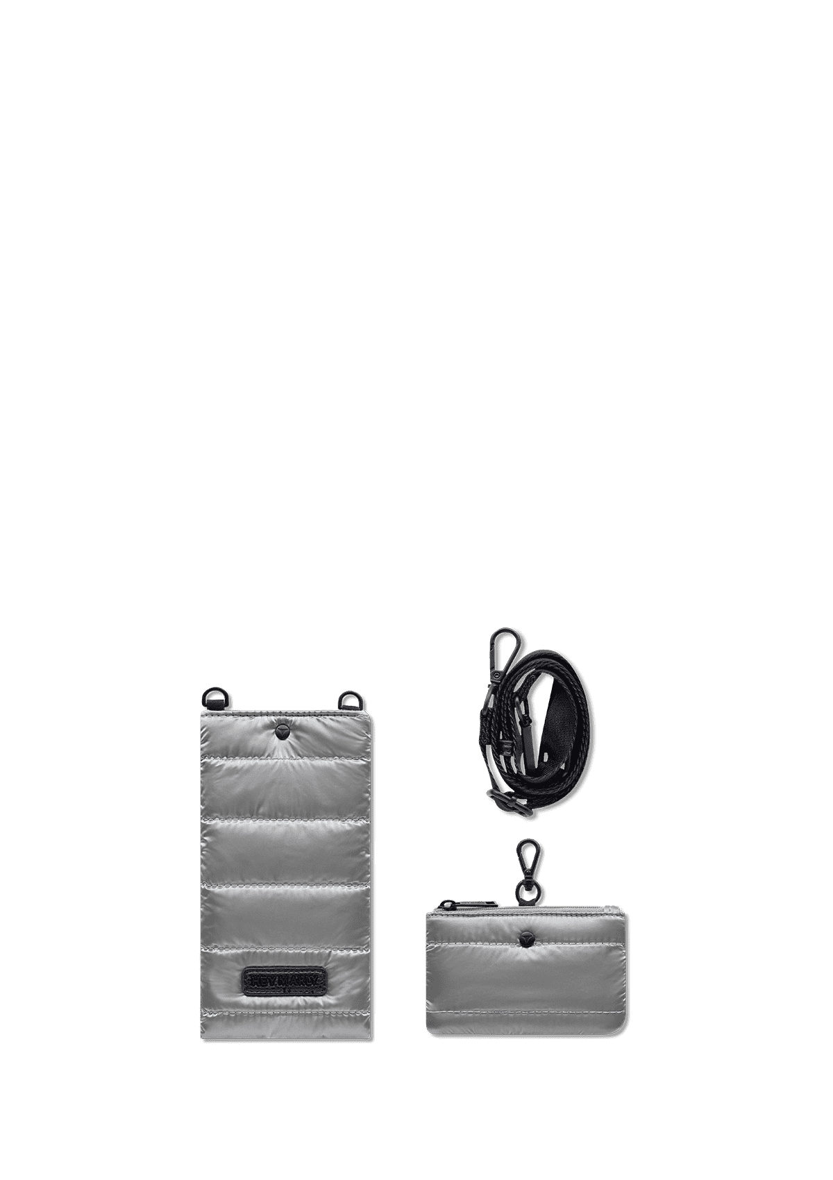 Produktabbildung auf neutralem Hintergrund des Produktes Mobile Buddy Blaze in der Farbe Silver