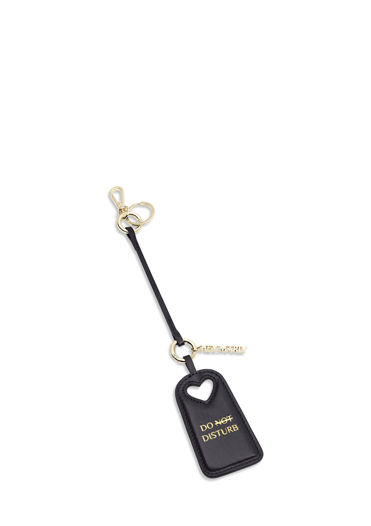 Produktabbildung auf neutralem Hintergrund des Produktes Do disturb Charm in der Farbe Black`