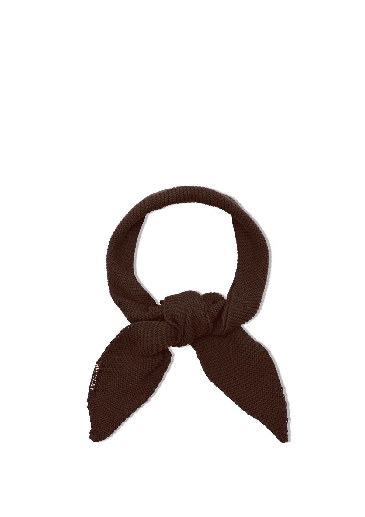 Produktabbildung auf neutralem Hintergrund des Produktes Lovely Scarf in der Farbe Coffee