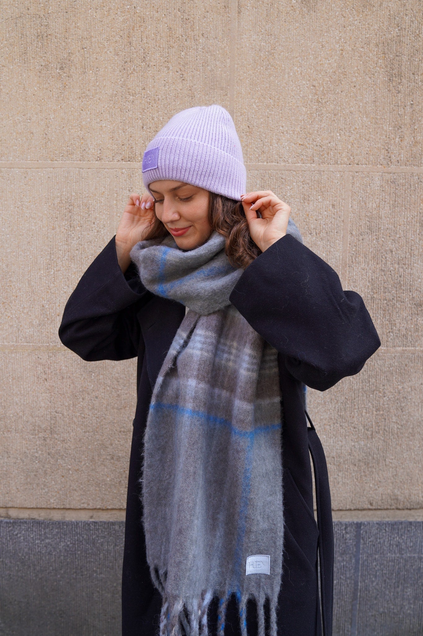 Check Set - Purple Light-Grey