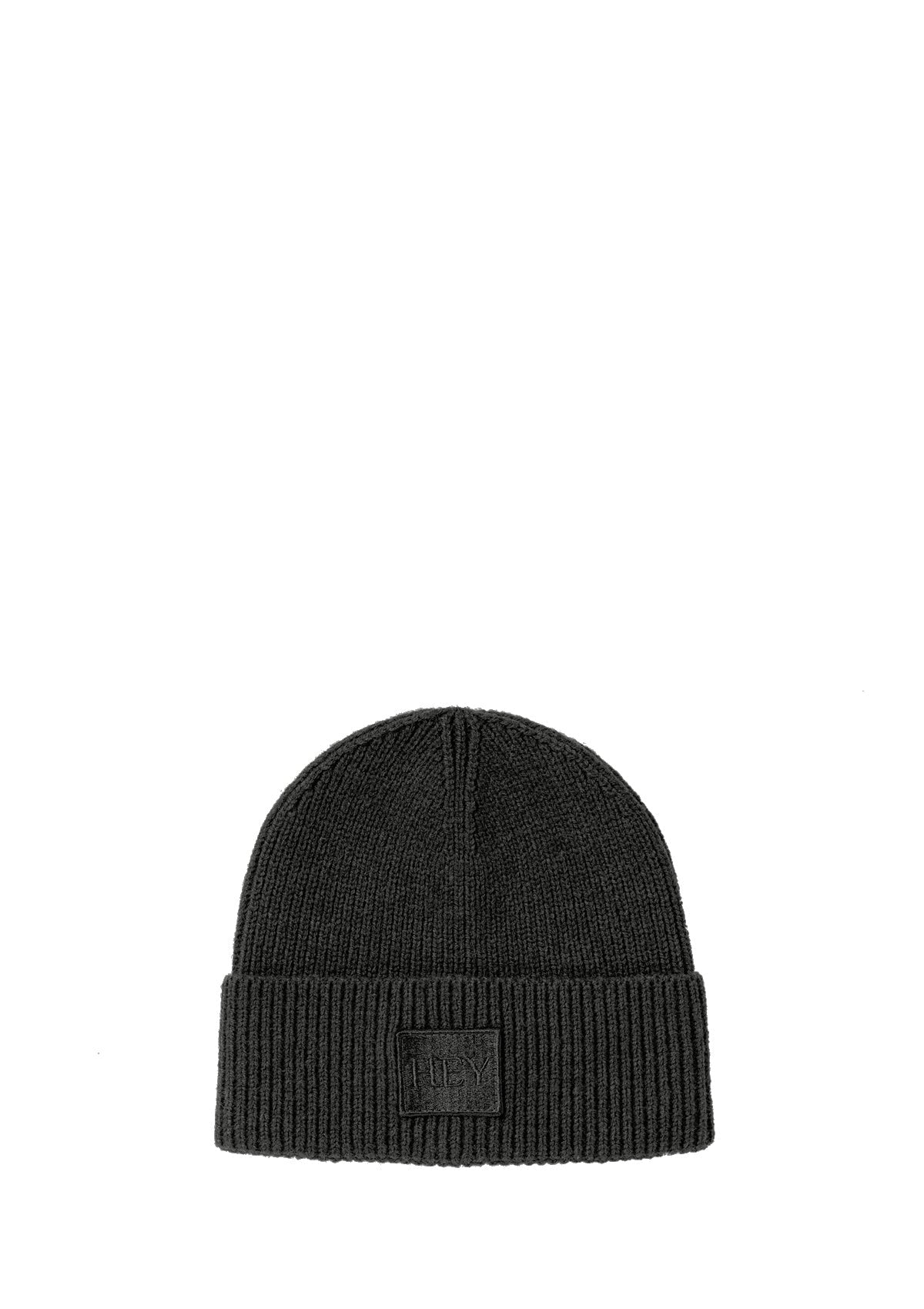 Produktabbildung auf neutralem Hintergrund des Produktes Hey Beanie in der Farbe Grey
