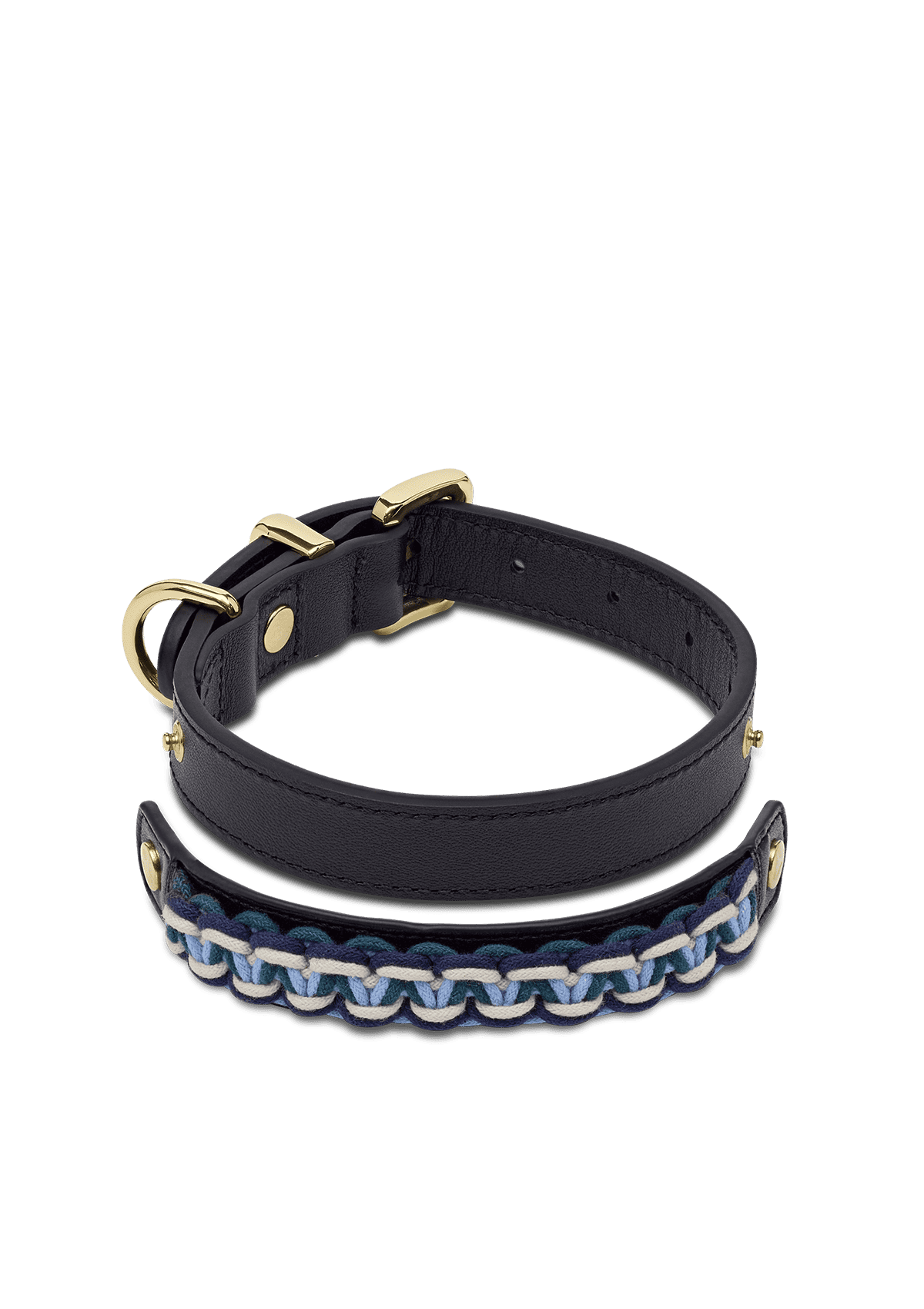 Produktabbildung auf neutralem Hintergrund des Produktes Dog Topping Nautic Vibes S-M in der Farbe Classic Dog Collar S-M