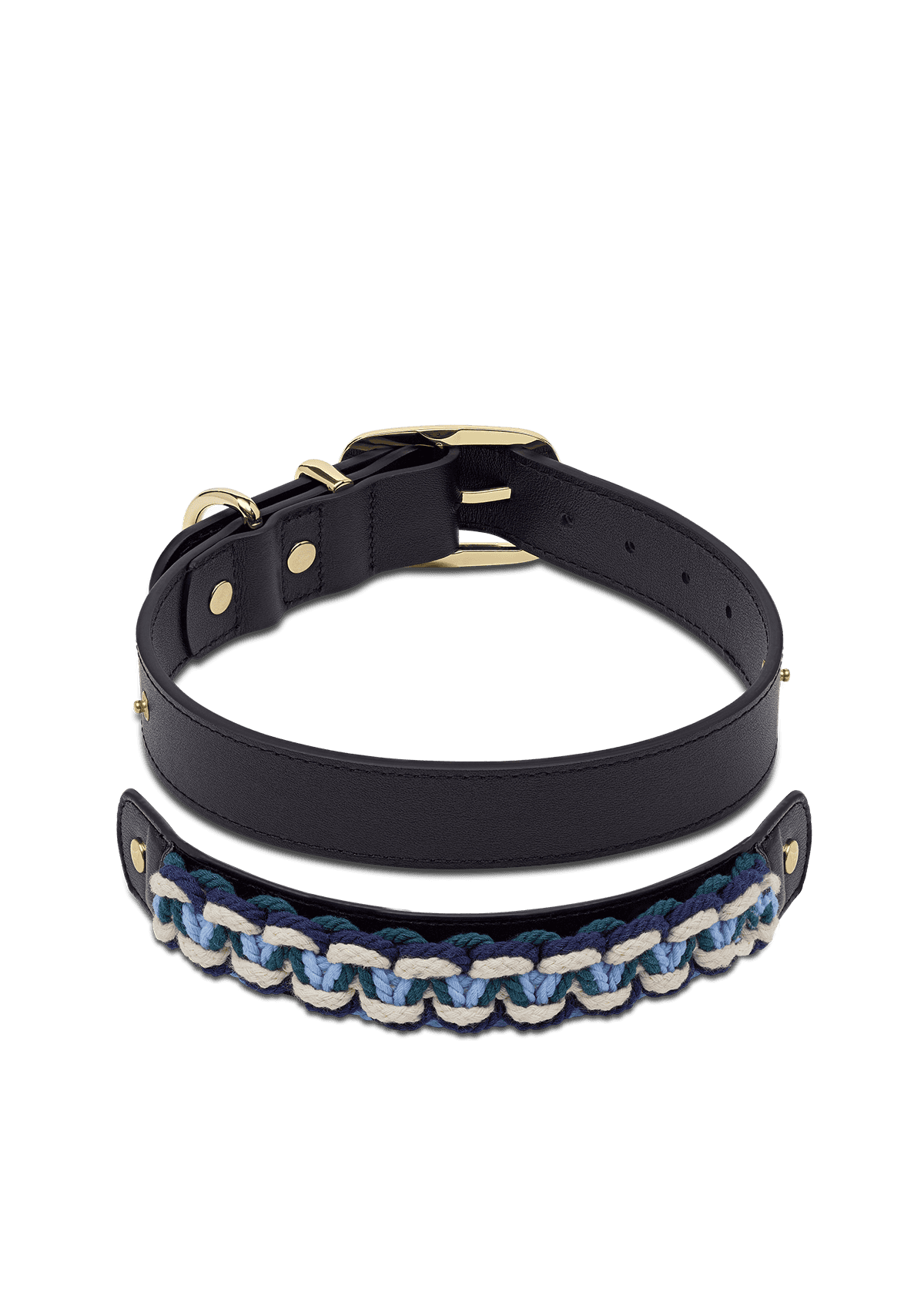 Produktabbildung auf neutralem Hintergrund des Produktes Dog Topping Nautic Vibes L in der Farbe Classic Dog Collar L in der Größe L