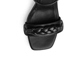 Braided - Block Heel Mid Black PS1