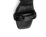 Pin Stud - Block Heel Mid Black PS1