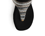 Ethno Beads - Wedge Bast High Black TS