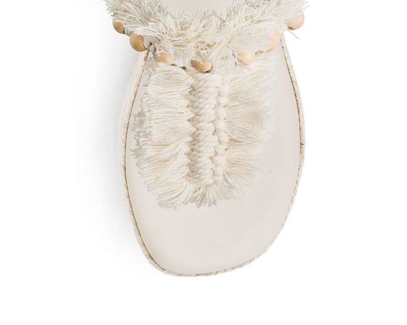 Boho Bliss - Wedge Bast High Crema TS