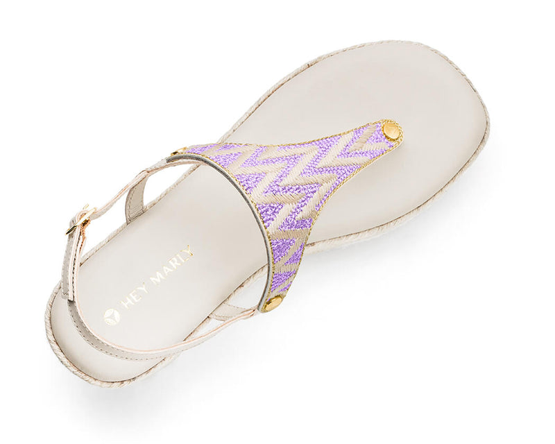 Sandy Lines - Wedge Bast High Crema TS