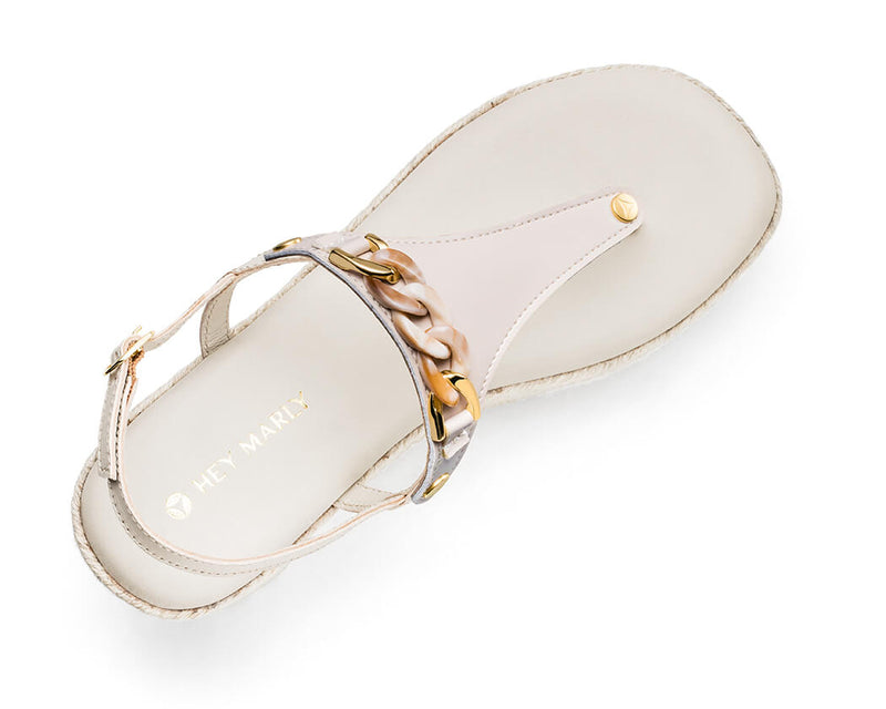 Precious Chain - Wedge Bast High Crema TS