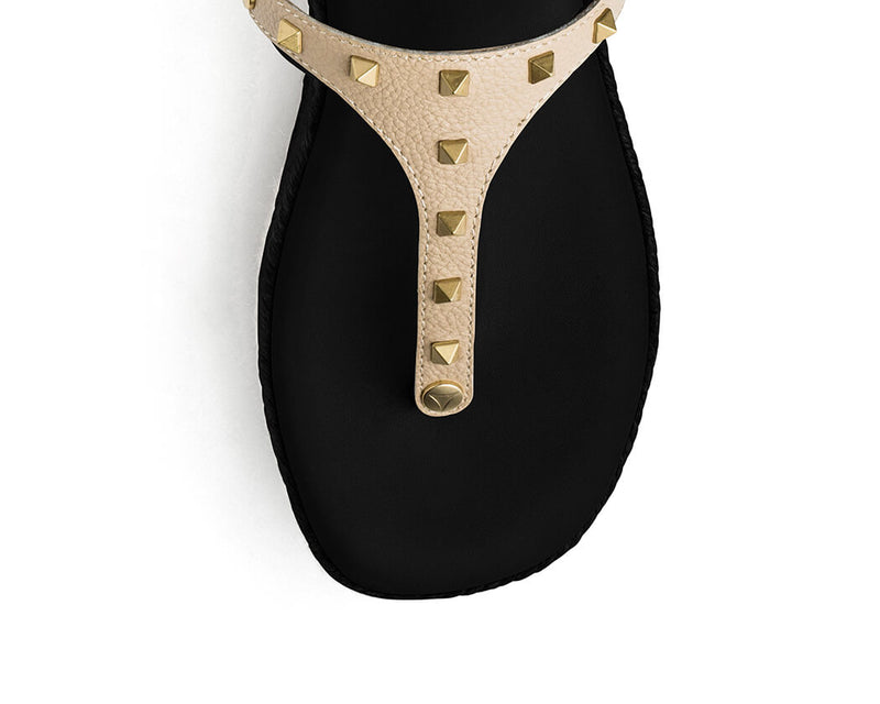 Rock Rebel - Wedge Bast High Black TS