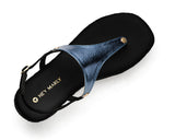 Mars Metallic - Wedge Bast High Black TS