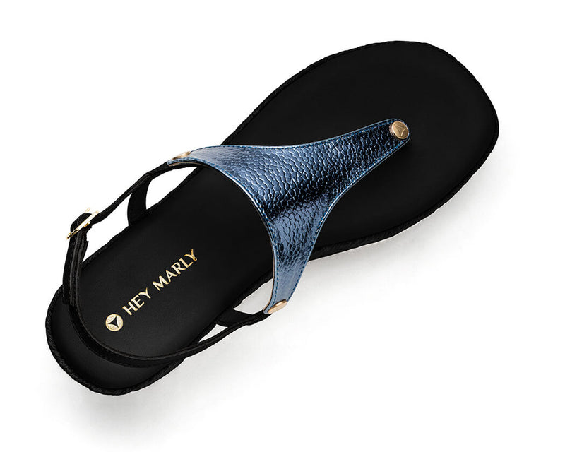 Mars Metallic - Wedge Bast High Black TS