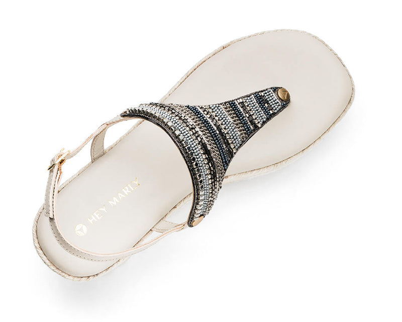 Ethno Beads - Wedge Bast High Crema TS