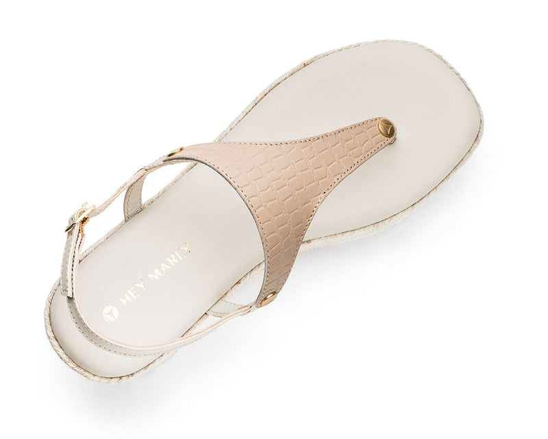 Milano Cool - Wedge Bast High Crema TS