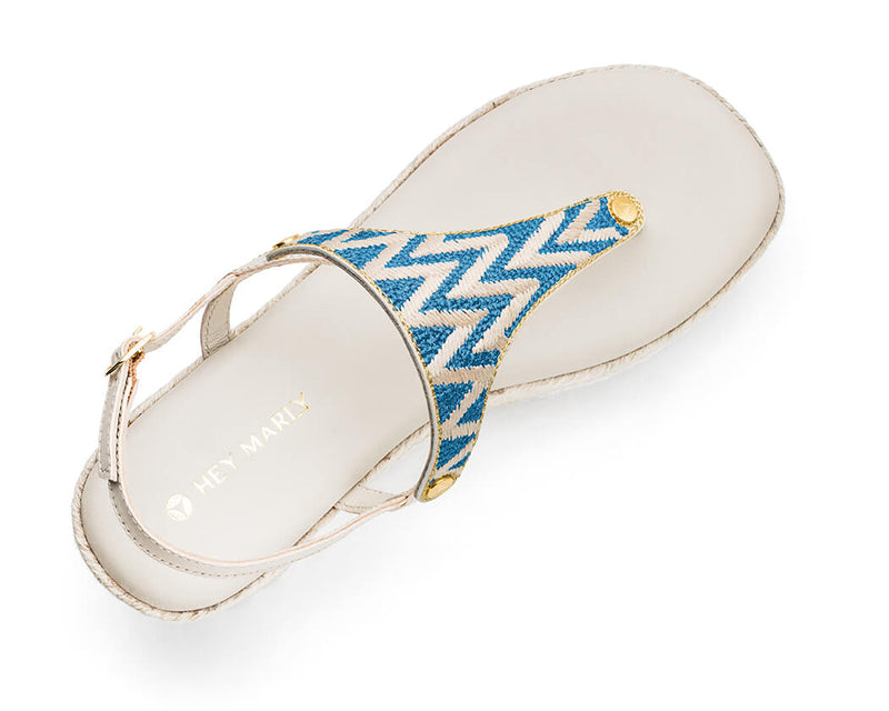 Sandy Lines - Wedge Bast High Crema TS