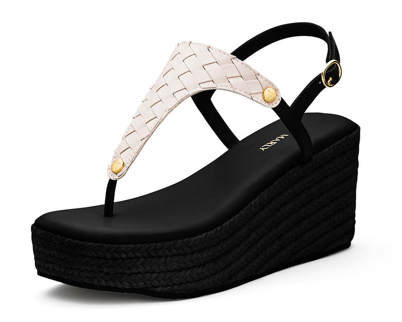 Urban Twist - Wedge Bast High Black TS