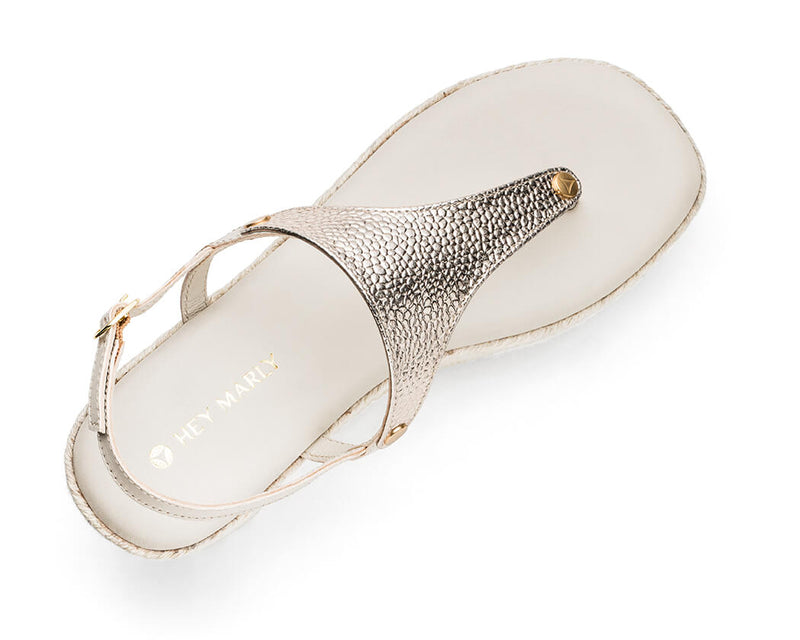 Mars Metallic - Wedge Bast High Crema TS
