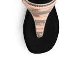 Ethno Beads - Wedge Bast High Black TS