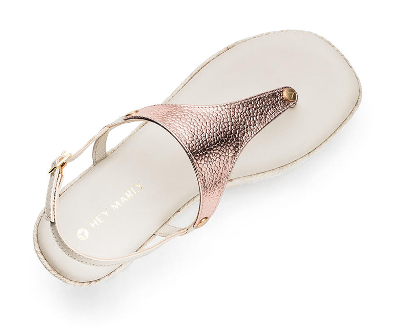 Mars Metallic - Wedge Bast High Crema TS