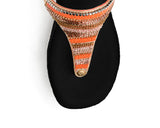 Ethno Beads - Wedge Bast High Black TS