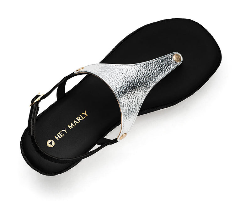 Mars Metallic - Wedge Bast High Black TS