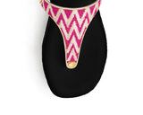 Sandy Lines - Wedge Bast High Black TS