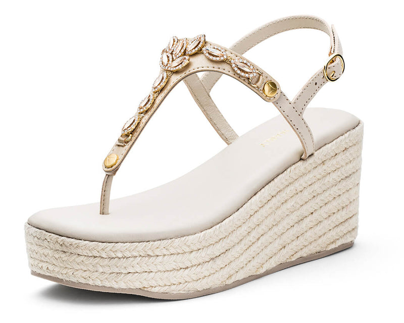 Sparkling Sea - Wedge Bast High Crema TS