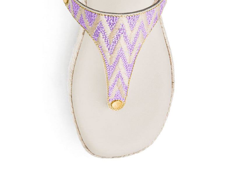 Sandy Lines - Wedge Bast High Crema TS
