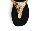 Summer Glam - Wedge Bast High Black TS