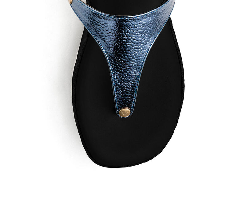 Mars Metallic - Wedge Bast High Black TS