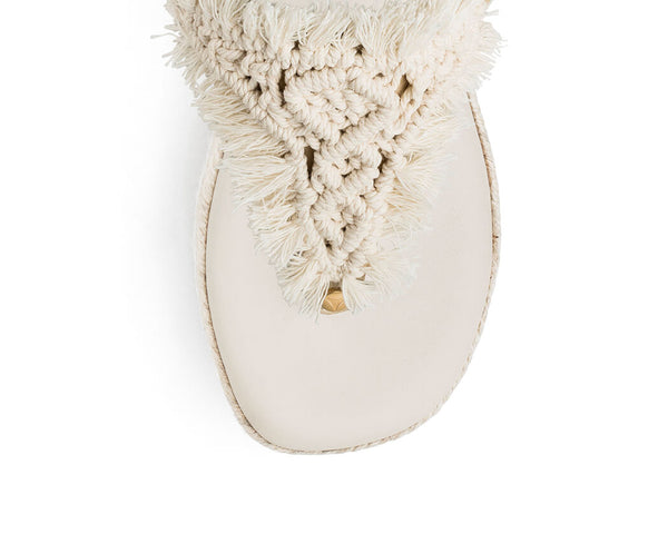Boho Bliss - Wedge Bast High Crema TS