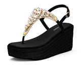 Brilliant Bold - Wedge Bast High Black TS