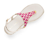 Sandy Lines - Wedge Bast High Crema TS