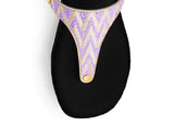 Sandy Lines - Wedge Bast High Black TS