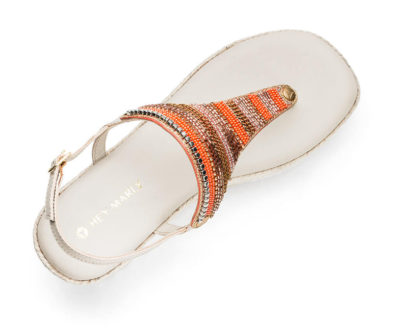 Ethno Beads - Wedge Bast High Crema TS