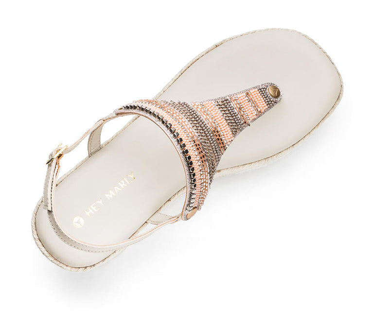 Ethno Beads - Wedge Bast High Crema TS