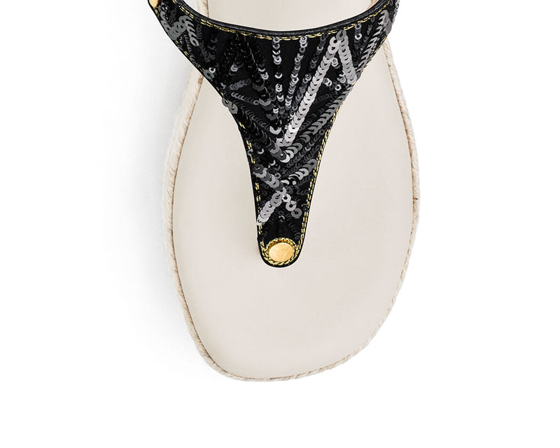 Summer Glam - Wedge Bast High Crema TS