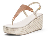 Milano Cool - Wedge Bast High Crema TS